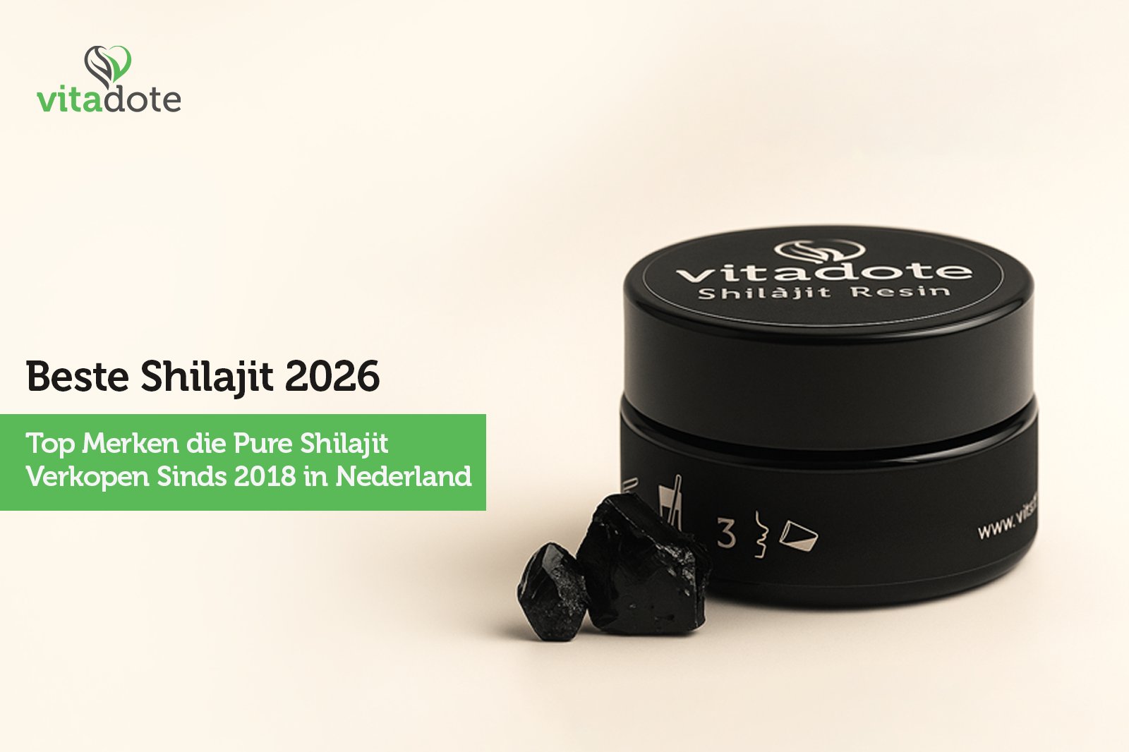 Beste Shilajit 2026: De 3 Sinds-2018 EU-Merken Vergeleken